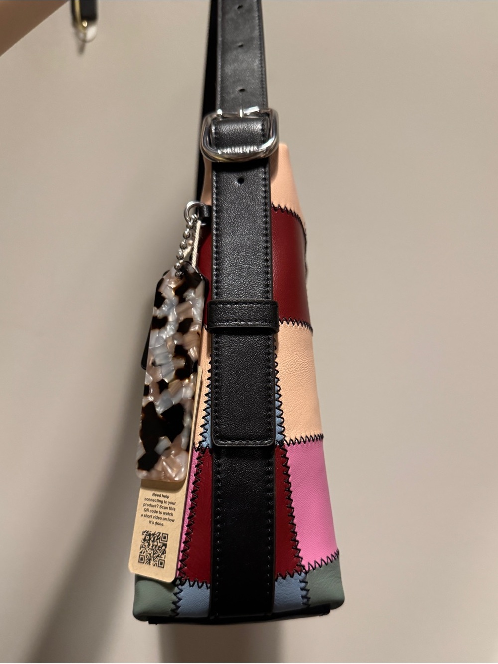 Coachtopia Alter Ego in Multicolor Patchwork Shoulder Bag - Picture 6 of 11